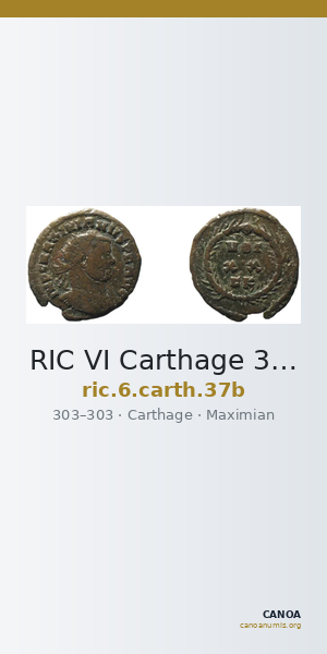 RIC VI Carthage 37b — CANOA