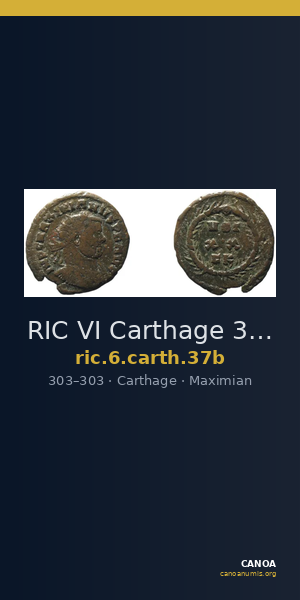 RIC VI Carthage 37b — CANOA