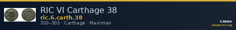 RIC VI Carthage 38 — CANOA
