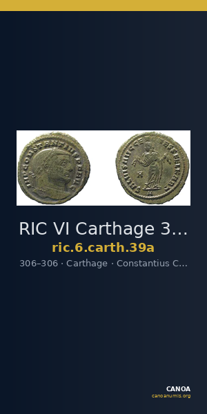 RIC VI Carthage 39a — CANOA