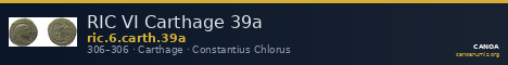 RIC VI Carthage 39a — CANOA