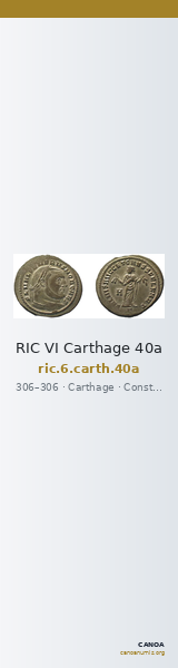 RIC VI Carthage 40a — CANOA