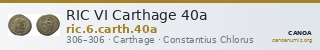 RIC VI Carthage 40a — CANOA