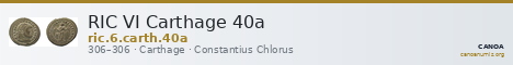 RIC VI Carthage 40a — CANOA