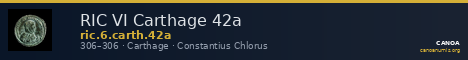 RIC VI Carthage 42a — CANOA