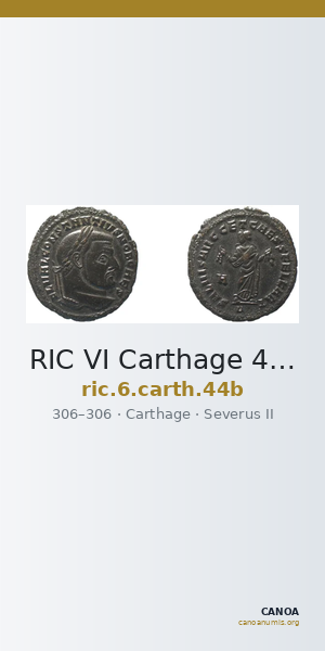 RIC VI Carthage 44b — CANOA