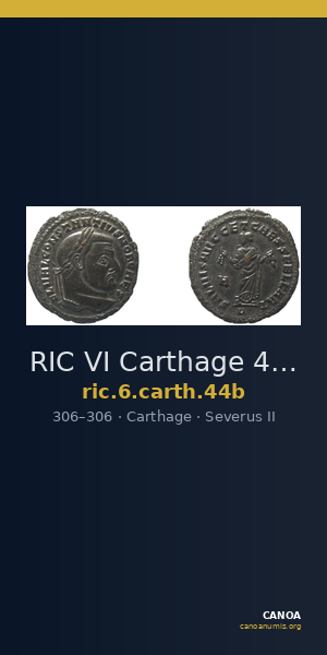 RIC VI Carthage 44b — CANOA