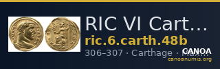 RIC VI Carthage 48b — CANOA