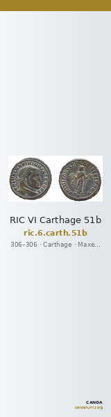 RIC VI Carthage 51b — CANOA