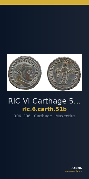 RIC VI Carthage 51b — CANOA