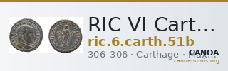 RIC VI Carthage 51b — CANOA
