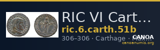 RIC VI Carthage 51b — CANOA