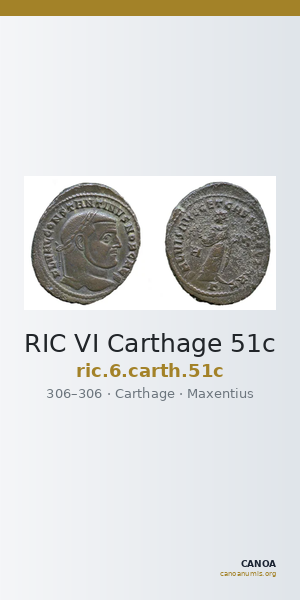 RIC VI Carthage 51c — CANOA