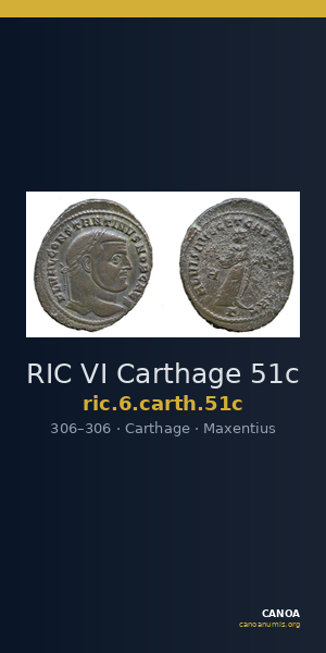 RIC VI Carthage 51c — CANOA