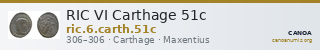 RIC VI Carthage 51c — CANOA