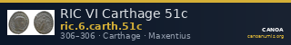 RIC VI Carthage 51c — CANOA