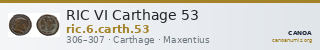 RIC VI Carthage 53 — CANOA