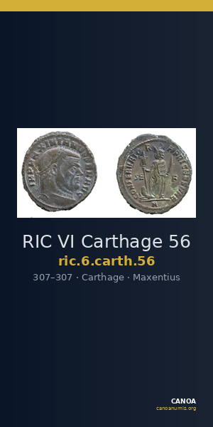 RIC VI Carthage 56 — CANOA