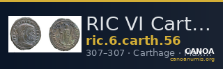 RIC VI Carthage 56 — CANOA
