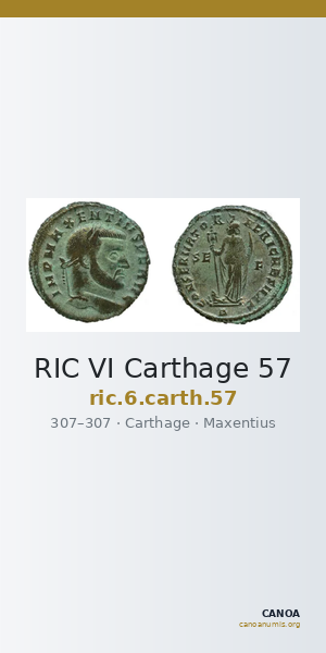 RIC VI Carthage 57 — CANOA