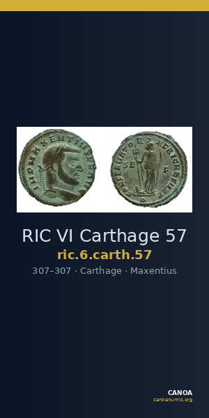 RIC VI Carthage 57 — CANOA