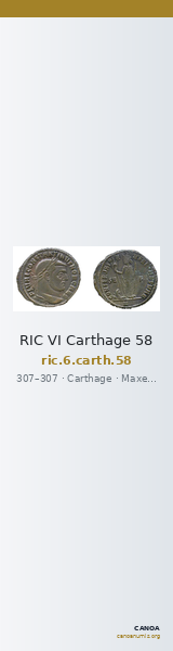 RIC VI Carthage 58 — CANOA