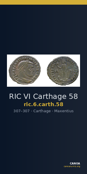 RIC VI Carthage 58 — CANOA