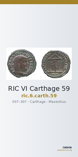 RIC VI Carthage 59 — CANOA