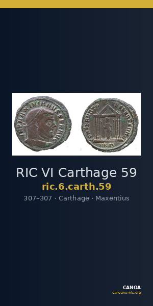 RIC VI Carthage 59 — CANOA
