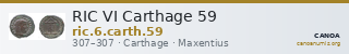 RIC VI Carthage 59 — CANOA