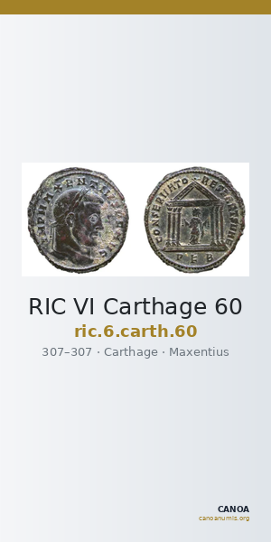 RIC VI Carthage 60 — CANOA