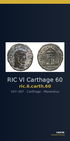 RIC VI Carthage 60 — CANOA