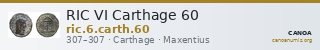 RIC VI Carthage 60 — CANOA
