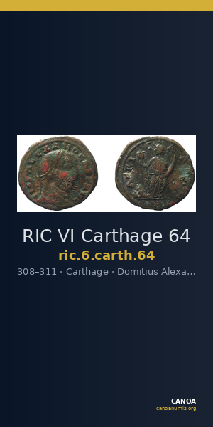 RIC VI Carthage 64 — CANOA
