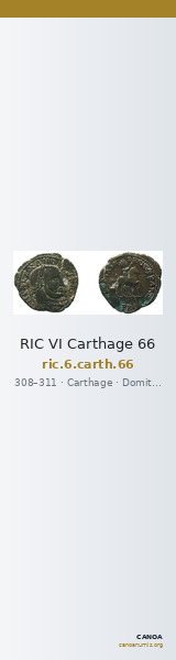 RIC VI Carthage 66 — CANOA