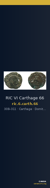 RIC VI Carthage 66 — CANOA