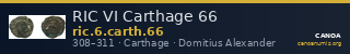 RIC VI Carthage 66 — CANOA
