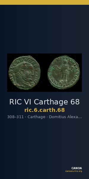 RIC VI Carthage 68 — CANOA