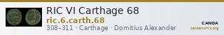 RIC VI Carthage 68 — CANOA