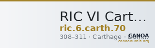 RIC VI Carthage 70 — CANOA