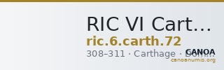 RIC VI Carthage 72 — CANOA