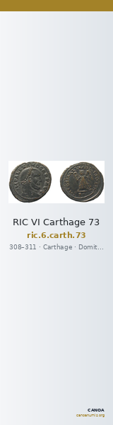 RIC VI Carthage 73 — CANOA