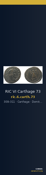 RIC VI Carthage 73 — CANOA