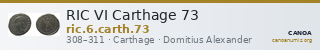 RIC VI Carthage 73 — CANOA