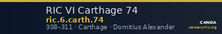 RIC VI Carthage 74 — CANOA