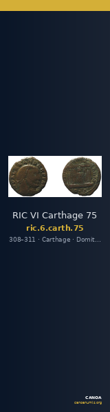 RIC VI Carthage 75 — CANOA