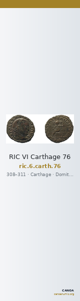 RIC VI Carthage 76 — CANOA