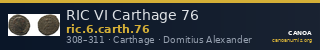 RIC VI Carthage 76 — CANOA
