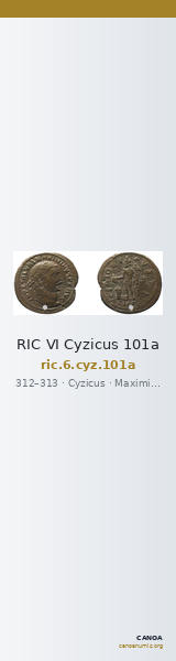 RIC VI Cyzicus 101a — CANOA