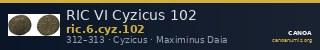 RIC VI Cyzicus 102 — CANOA